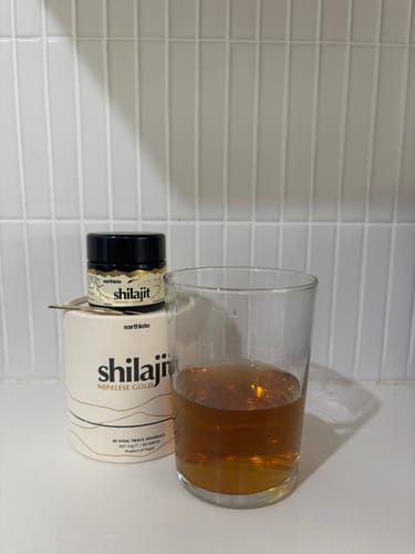 Customer photo review of DROP I: NEPALESE GOLD SHILAJIT