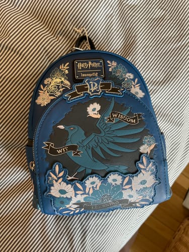 Customer photo review of Loungefly Warner Brothers Harry Potter Ravenclaw House Tattoo Mini Backpack