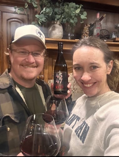 Customer photo review of Pinot Noir '45 + 47'