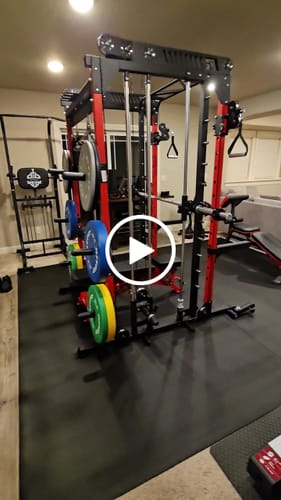 Customer video review of RitFit M1 2.0 Smith Machine Home Gym Package Comprehensive All-In-One Workout System