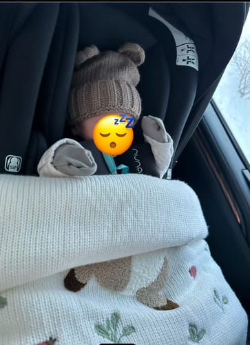 Customer photo review of Footie Pajamas, Merino Wool, Dove