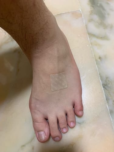 Customer photo review of HAUTUKI Growth Support Patch - 1 Month Supply (1Box)