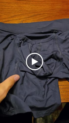 Customer video review of Modal 7in Boxer Briefs V-FLY 3pk Black/Cyan/Gray