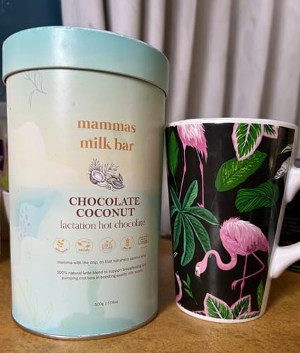 Customer photo review of Lactation Hot Chocolate - Coconut Chocolate