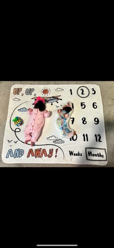 Customer photo review of Photo Birth Pillow