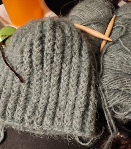 Customer photo review of PassioKnit Chunky Beanie Pattern