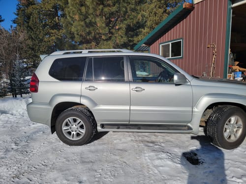 Customer photo review of 2003-2009 Lexus GX470 4-Wheel Air Suspension Conversion/Delete Kit with Front Camber Bolts (TE14FCK)
