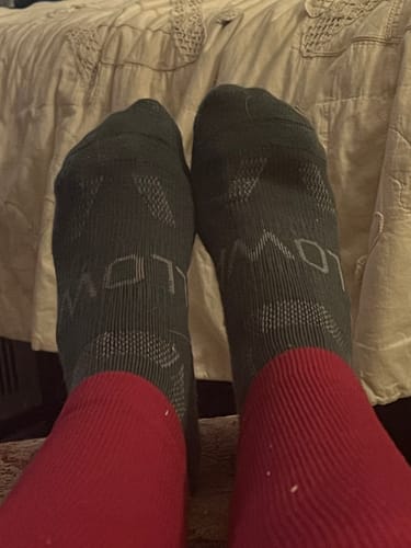 Customer photo review of Women's Alpaca Socks