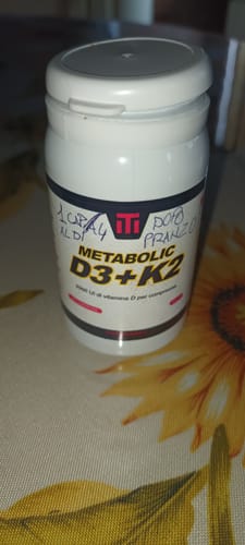 Customer photo review of Metabolic D3 + K2 - 200 compresse da 2000 UI