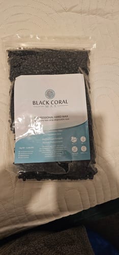Customer photo review of Black Coral Hard Wax 1kg