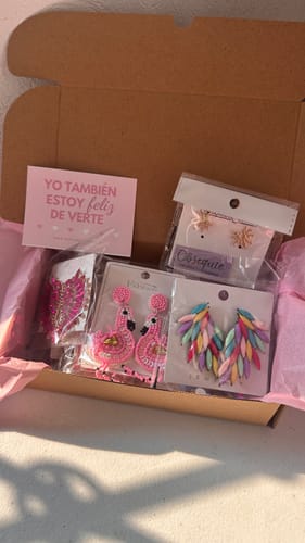 Customer photo review of Collar dorado con corazón - acero inoxidable