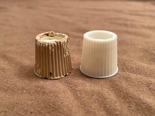 Customer photo review of Off-White PETG Filament 1.75mm