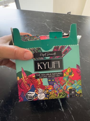 Customer photo review of Boîte à thé assortie 60 sticks - Coffret cadeau thé - Mélanges de thé