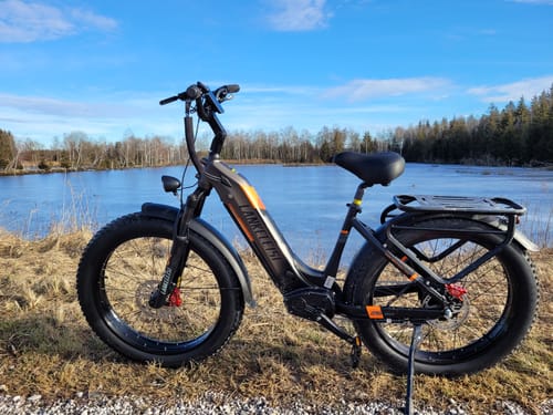 Customer photo review of Lankeleisi MG600 Plus 1000W 26" Fat Bike 960Wh All Terrain SUV E-Bike with Torque Sensor 48V 20Ah Battery