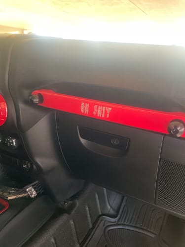 Customer photo review of JK/TJ/LY/YJ Grab Bar Ball 1" (Replacement or Addition to CMM Grab Bar ONLY)