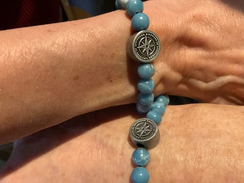 Customer photo review of BEADED – “CHANGES IN LATITUDES, CHANGES IN ATTITUDES”