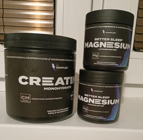Zákaznická recenze s fotkou produktu Creatine Monohydrate