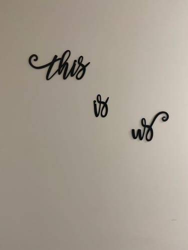 Customer photo review of This Is Us