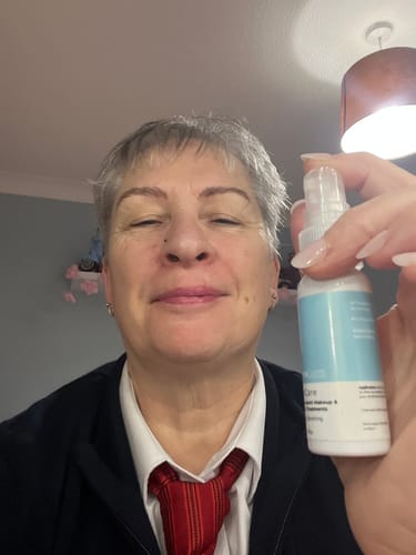 Customer photo review of AfterCare Spray (30ml)