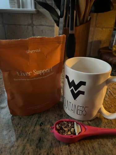 Customer photo review of Liver Support Tea