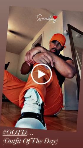 Customer video review of Vortex Stacked Denim (Orange)