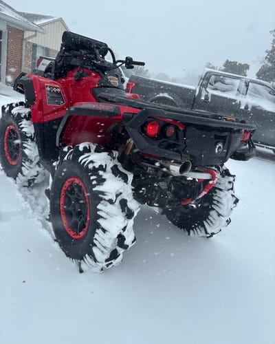 Customer photo review of RPM Can-Am Outlander Sport Muffler 2013-2024 1000R/800R/650/570/500