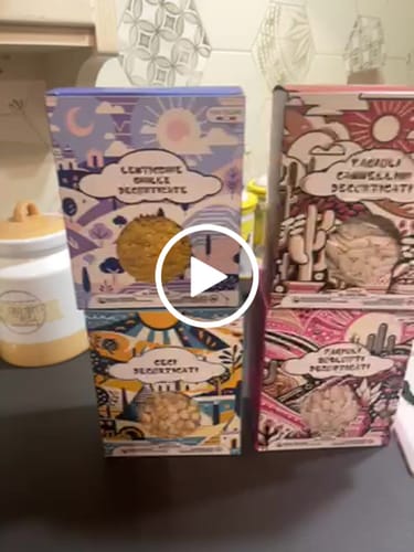Customer video review of Legumi Decorticati ๐๐๐ ๐ฎ๐ a basso indice glicemico pacchi da 400 gr