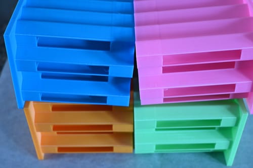 Customer photo review of Pink PETG Filament 1.75mm