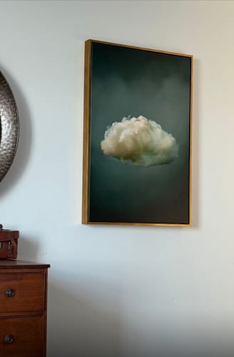 Customer photo review of Vintage Cloud No3 Print