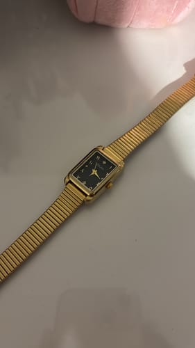 Customer photo review of LA MIDNIGHT MONTRE DORÉ AVEC CHIFFRES ARABES