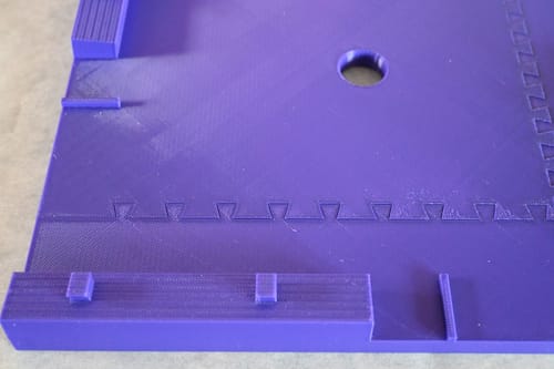 Customer photo review of Violet PETG Filament 1.75mm