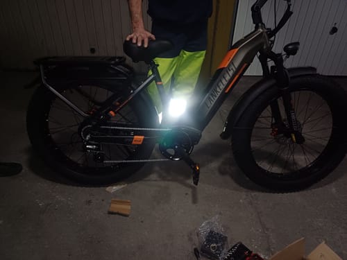 Customer photo review of Lankeleisi MG600 Plus 1000W 26" Fat Bike 960Wh All Terrain SUV E-Bike with Torque Sensor 48V 20Ah Battery