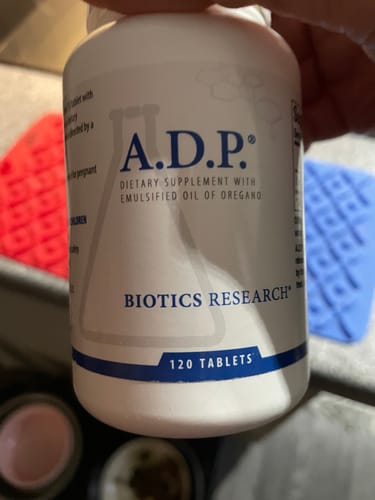 Customer photo review of Biotics Research A.D.P. 120 Tablets – Emulsified Oregano Oil for Digestive Health, Immune Support & Gut Wellness