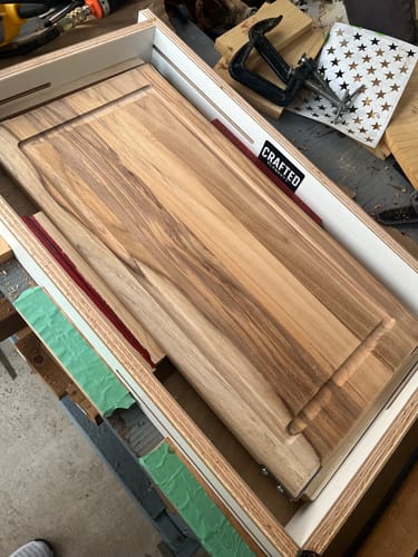Customer photo review of Juice Groove Router Jig