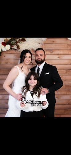 Cody A. review of Custom Metal First and Middle Name Wall Art | Indoor Outdoor | Up to 46" | 20+ Color Options image 1 out of 1