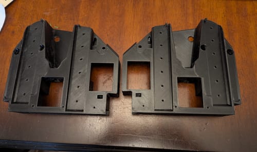 Customer photo review of Black PETG Filament 1.75mm 1kg