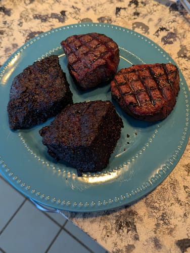 Customer photo review of Filet Mignon Center Cut, Choice