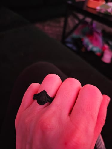 Customer photo review of Silicone Diamond - Pear Collection