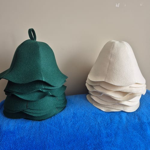 Customer photo review of 3mm Thick 100% Wool Designer Felt By Foot - Mono Tones