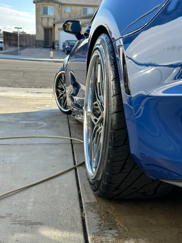 Customer photo review of CUSTOM 2 PIECE FORGED CAMARO WHEELS: RV-T081