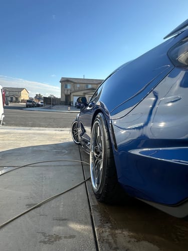 Customer photo review of CUSTOM 2 PIECE FORGED CAMARO WHEELS: RV-T081