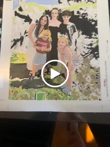 Customer video review of Paint with Number® Custom Kit