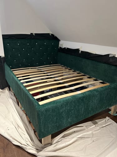 Customer photo review of Fabric Paint -- Dark Green