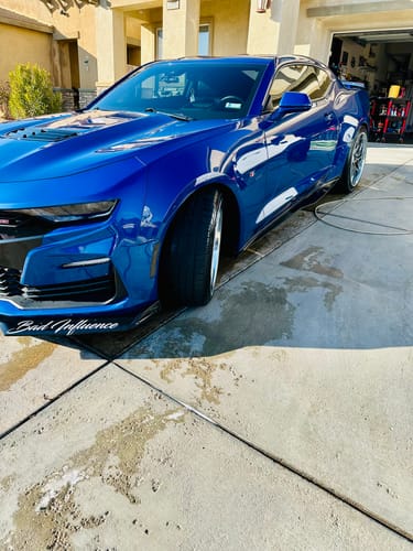 Customer photo review of CUSTOM 2 PIECE FORGED CAMARO WHEELS: RV-T081