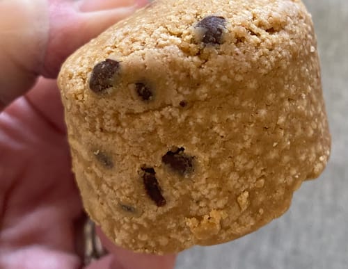 Customer photo review of Cookie Dough Chocolate Chip Truffle - 6 Truffles