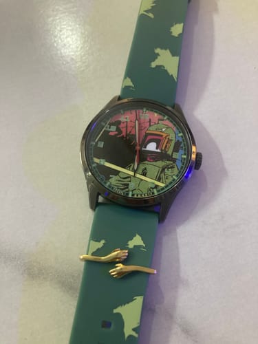 Customer photo review of Golden Hug Watch Band