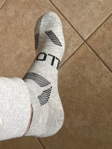Customer photo review of Men's Alpaca Socks