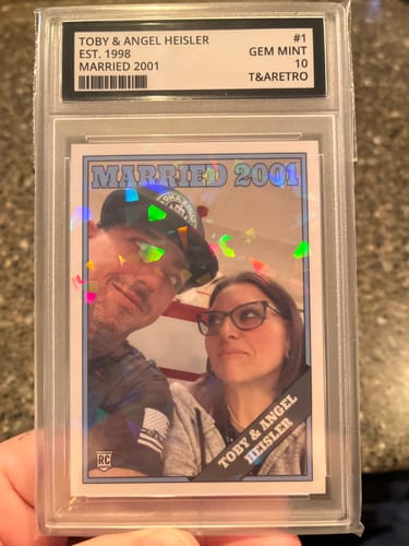 Customer photo review of Custom Graded Card