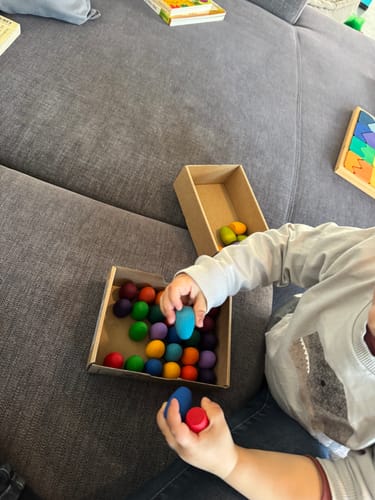 Customer photo review of Regenbogeneier - Mandala von Grapat (Rainboweggs)