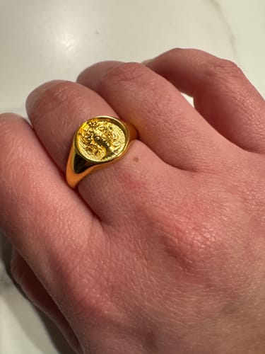 Customer photo review of Medusa Ring